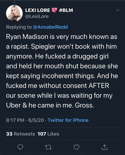 lexi luna y lulu chu|Ryan Madison Accused Of Sexual Abuse By 10 Porn Stars